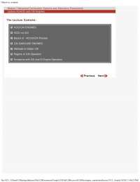 HCCI and CAI Engines - Engine Combustion - Lecture Notes