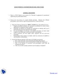 Geosynthetics, Reinforced Soil Structures - Geosynthetics and Reinforced Soil Structures - Quiz