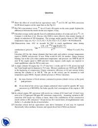 Fuel-Air Equivalence Ratio - Engine Combustion - Assignment