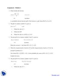 Probability Density Function - Stochastic Hydrology - Assignment