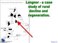 Longnor - Rural Development - Lecture Slides
