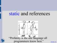 Static and References - Introduduction to Jave Programming - Lecture ...