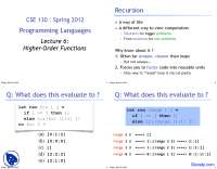 Functional Programming Patterns in F#: Filter, Iteration, Accumulation, and Map