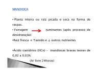 Alimentos e Cálculo de ração - Apostilas - Zootecnia Parte2