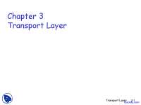 Transport Layer Two - Computer Networks Fundamentals - Lecture Slides ...