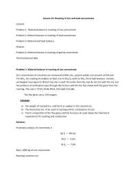 Thermochemical Data - Materials and Heat Balance in Metallurgical Processes - Lecture Notes