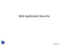 Web Application Security: A Multi-Tier Approach with Encryption