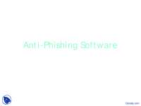Analysis of Six Free Anti-Phishing Software Tools: Detection Rates and Best Performers