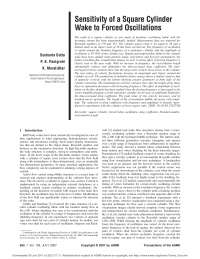 Experimental Analysis: Flow Past Oscillating Square Cylinder - Comparison with Literature