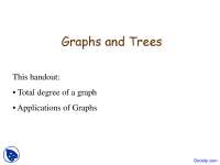 Graph Properties - Discrete Mathematics - Lecture Slides