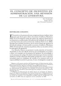 Incentivos en una administración - Texto - Dirección General