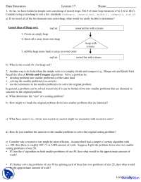 Generl Idea - Data Structures - Lecture Notes - Docsity
