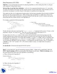 Definition - Data Structures - Lab