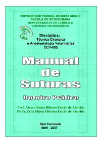 Manual de Suturas - Apostilas - Veterinaria Parte1