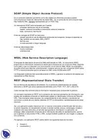 SOAP-REST - Apuntes - Arquitectura Web