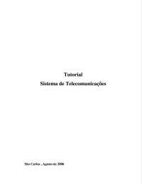 Sistema de Telecomunicações - Apostilas - Telecomunicações Parte1