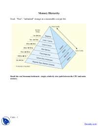 Memory Hierarchy - Intro to Computer Architecture - Lecture Notes ...