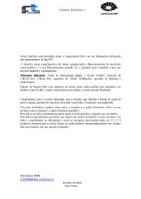 Circuito Limitador e Grampeador - Apostilas - Telecomunicações