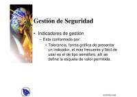 Indicadores de Gestión para seguridad Informática  - Apuntes - Seguridad Informática - Informática - Parte 2