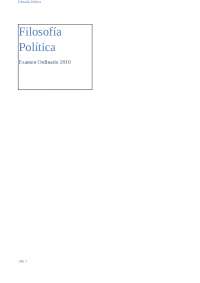 Posibles preguntas resueltas de Filosofía Política (estudiantes de Periodismo)