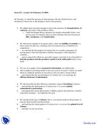 Optimal Level of Reliance - Economics of Law - Lecture Notes