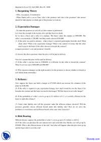 Bargaining Theory - Economics of Law - Handout