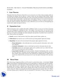 Normative Hobbes - Economics of Law - Lecture Notes