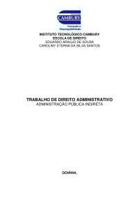 Instituto tecnológico cambury escola de direito eduardo araújo de sousa