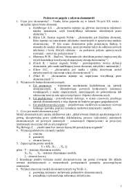 Podstawowe pojęcia z zakresu ekonometrii - Notatki - Ekonometria