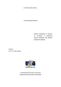 Eletrificação Rural - Apostilas - Engenharia Cartográfica