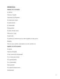 Productos tangibles e intangibles y técnicas de venta - apuntes - Educación turística