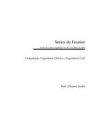 Séries de Fourier - Apostilas - Engenharia de Telecomunicações