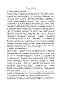 Teoria polityki - Notatki - Edukacja europejska