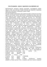 Unia Europejska, szanse i zagrożenia na przykładzie wsi - Notatki - Edukacja europejska