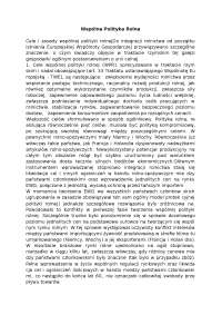 Wspólna Polityka Rolna - Notatki - Edukacja europejska