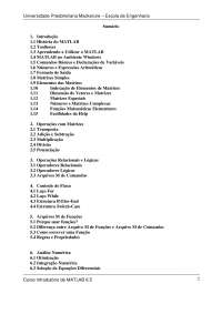 MATLAB - Apostilas - Engenharia de Telecomunicações