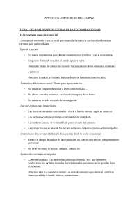 Apuntes Estrucutra economica y relaciones internacionales