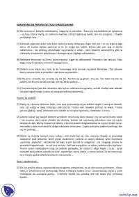 Kierowanie się prawdą w życiu chrześcijanina - Notatki - Teologia duchowości