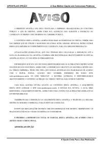 Apostilas Opção: Melhor Preparação em Concursos Públicos