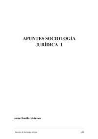 Sociología Jurídica UMA