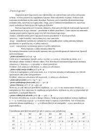 Podstawowe prawa logiczne: wyjaśnienia. Matryca zero-jednynkowa