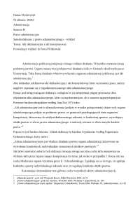 Akt deklaratoryjny i akt konstytutywny - Notatki - Prawo