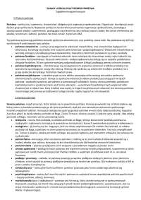 Zasady ustroju politycznego państwa - Notatki - Prawo