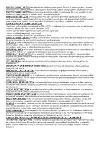 Prawo turystyczne - Notatki - Prawo