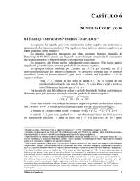 Apostila - Cap 6 - Números Complexos