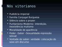 História da sexualidade - Apostilas - Comunicação Social