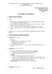 Instituciones de la union europea tema 4 - Apuntes de Derecho Romano ...