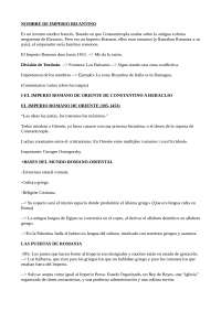 NOMBRE DE IMPERIO BIZANTINO