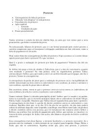 Protesto - Apostilas - Direito Cambiário