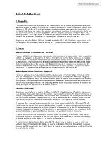 Historiografía. Tema 3. Salustio